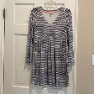 Joules striped dress with pockets